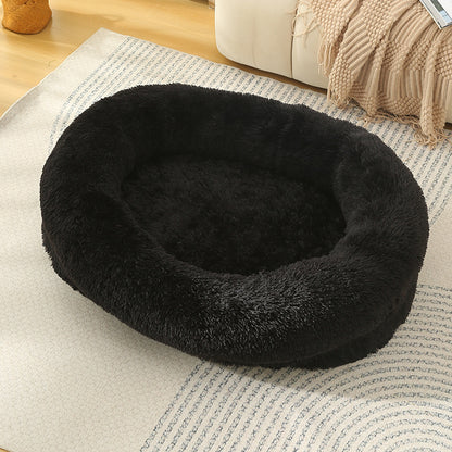 3D Cotton Yuanbao Pet Dog Bed with Waterproof Function