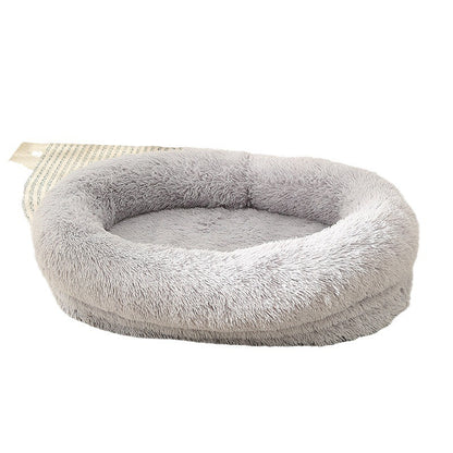 3D Cotton Yuanbao Pet Dog Bed with Waterproof Function